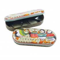 WOOLLY PUFFINS GLASSES CASE